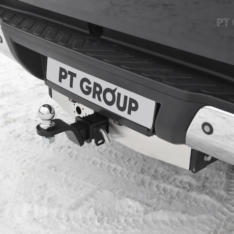 ТСУ /съемный квадрат/ с НЕРЖ накладкой Dongfeng DF6 2022- купить недорого с доставкой в Новосибирск