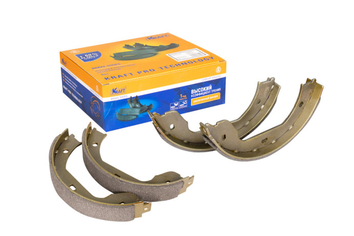 Колодки тормозные барабанные Volkswagen Transporter V (2003-2009), Touareg (2003-2010), OBERKRAFT купить недорого с доставкой в Новосибирск