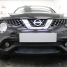 Защита радиатора "Standart" Nissan Juke (2014-2020) низ, чёрная купить недорого с доставкой в Новосибирск