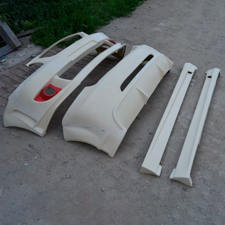 Накладки на пороги "Exclusive style" для Hyundai Getz купить недорого с доставкой в Новосибирск