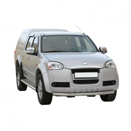 Защита переднего бампера «Труба» Great Wall Wingle 3 (2007-2013)(Окрашенное) купить недорого с доставкой в Новосибирск