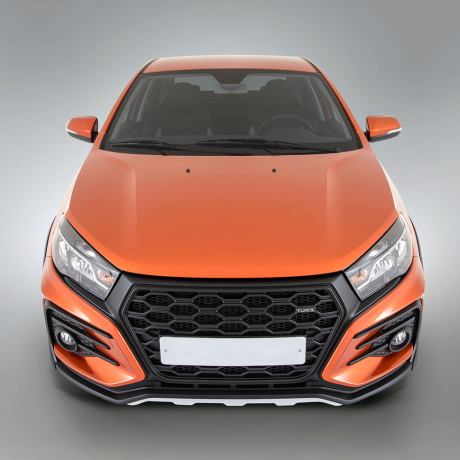 Бампер передний "Xmug 2.0 Кросс" для L@DA Vesт@ купить недорого с доставкой в Новосибирск