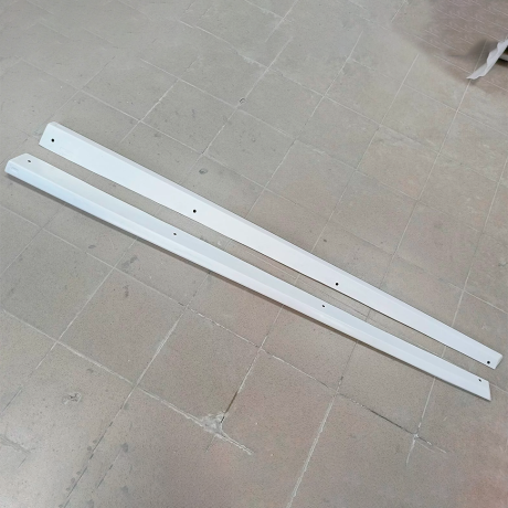 Накладки на пороги "ABT style" для Audi A8 (2012-н.в.) купить недорого с доставкой в Новосибирск