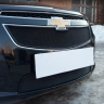 Защита радиатора "Standart" Chevrolet Cruze (2008-2013) верх, чёрная купить недорого с доставкой в Новосибирск