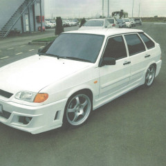 Накладки на пороги &quot;Мюген&quot; B@3 2114, 2115