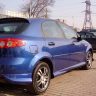 Накладки на пороги для Chevrolet Lacetti (2004-2013) купить недорого с доставкой в Новосибирск