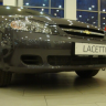 Защита радиатора "Standart" Chevrolet Lacetti (хэтчбек) чёрная купить недорого с доставкой в Новосибирск