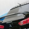 Козырек на заднее стекло с 9 зубьями для Mitsubishi Lancer X (2007-2016) купить недорого с доставкой в Новосибирск