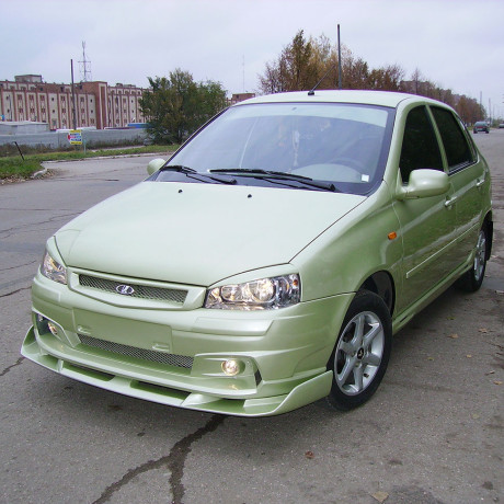 спойлер переднего бампера "камея sport" для b@3 1117, 1118, 1119 l@da K@LIN@ купить недорого с доставкой в Новосибирск