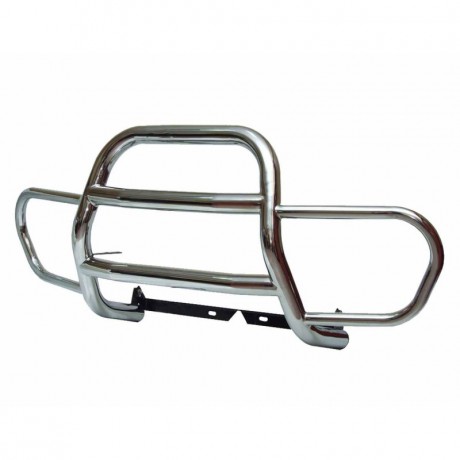 Кенгурин «С ушами» для B@3 2123 "Chevrolet Niv@", (d63.5) нержавеющая сталь купить недорого с доставкой в Новосибирск