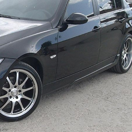 Накладки на пороги для BMW 3 Series (E90)(2005-2012) купить недорого с доставкой в Новосибирск