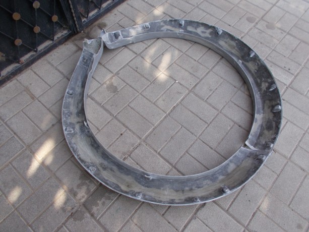 Комплект накладок передних крыльев для Mitsubishi Pajero Sport II (стеклопластик) купить недорого с доставкой в Новосибирск