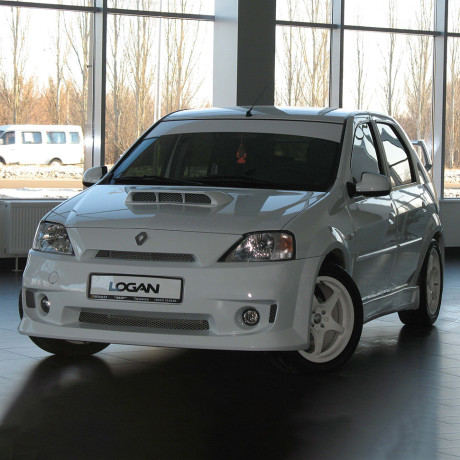 Сетки в бамперы "Power DM" для Renault Logan купить недорого с доставкой в Новосибирск