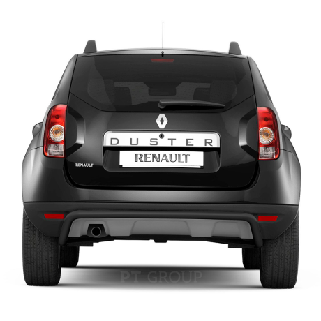 Защита заднего бампера d51мм ШАГРЕНЬ (ППК) RENAULT Duster 2012-/ NISSAN Terrano 2014- купить недорого с доставкой в Новосибирск