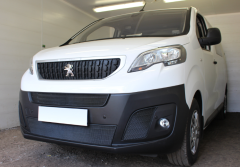 Защита радиатора &quot;Standart&quot; Peugeot Expert (2018-н.в.) центральная, чёрная