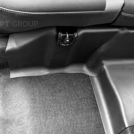 Накладки на ковролин заднего ряда (2 шт) (ABS) L@DA L@ЯGUS 7 мест (2021-н.в.) купить недорого с доставкой в Новосибирск