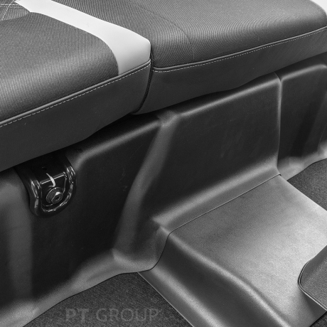 Накладки на ковролин заднего ряда (2 шт) (ABS) L@DA L@ЯGUS 7 мест (2021-н.в.) купить недорого с доставкой в Новосибирск