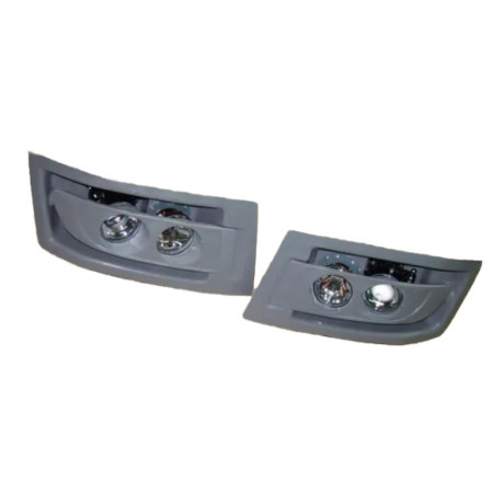 Корпуса ПТФ в сборе под модули Hella для Toyota LC Prado 120 (2002-2009) купить недорого с доставкой в Новосибирск