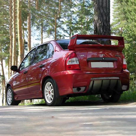 бампер задний "avr-самурай" для b@3 1118 l@da K@LIN@ купить недорого с доставкой в Новосибирск