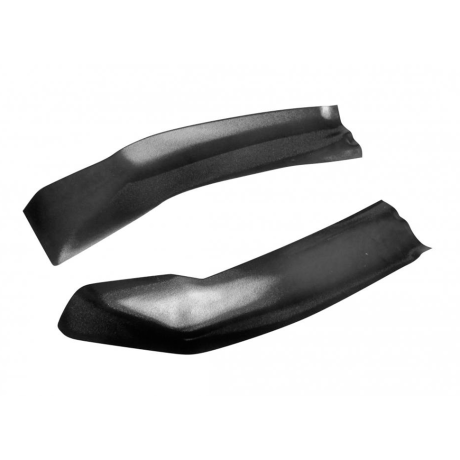 Накладки на ковролин тоннельные передние (2 шт) ЧЕРНЫЕ (ABS) CHEVROLET Cobalt (2019-н.в.) купить недорого с доставкой в Новосибирск