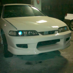 Бампер передний &quot;C-west&quot; Honda Integra (DC1 купе) (DB6 Sedan) (Белый)