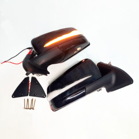 Комплект зеркал B@3 2108-2114 в стиле Мерседес с бегающим повторителем купить недорого с доставкой в Новосибирск