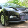 Защита радиатора "Standart" Mazda CX-7 (2006-2010) верх, чёрная купить недорого с доставкой в Новосибирск