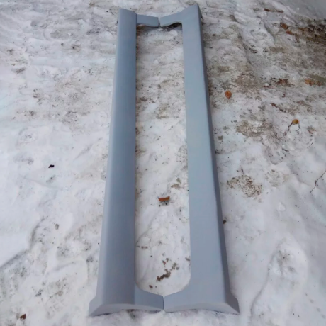 Накладки на пороги "KENSTYLE" для Honda Fit GD купить недорого с доставкой в Новосибирск