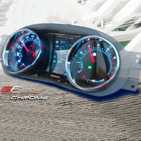 Комбинация приборов GF 890 (Хром) для Nissan, Renault, L@DA купить недорого с доставкой в Новосибирск