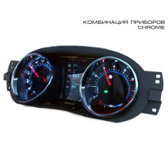 Комбинация приборов GF 890 (Хром) для Nissan, Renault, L@DA