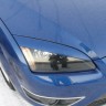 Накладки на фары (реснички) широкие var №2 для Ford Focus 2 (2004-2008) купить недорого с доставкой в Новосибирск