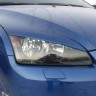 Накладки на фары (реснички) широкие var №2 для Ford Focus 2 (2004-2008) купить недорого с доставкой в Новосибирск