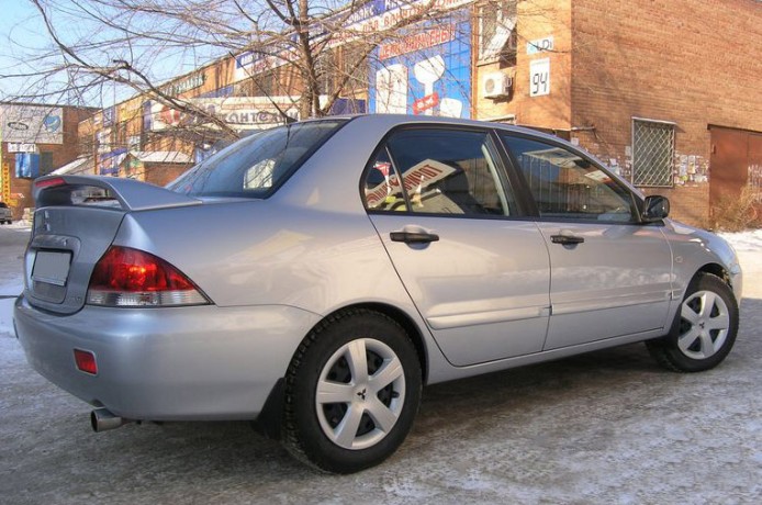 Накладки на пороги "DEMO Concept" Mitsubishi Lancer IX купить недорого с доставкой в Новосибирск