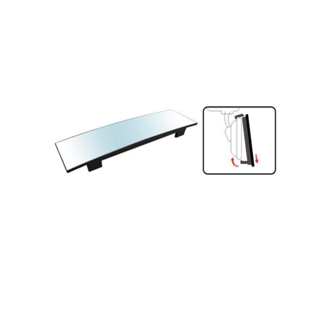 Зеркало внутрисалонное 3R-308 250х70 мм панорамное накладное купить недорого с доставкой в Новосибирск