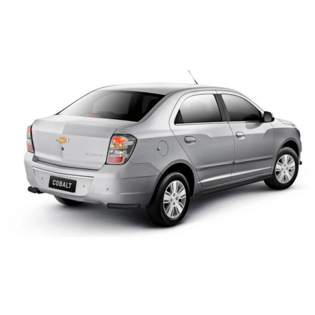 Защита заднего бампера угловая d38мм ШАГРЕНЬ (ППК) CHEVROLET Cobalt (2019-н.в.) купить недорого с доставкой в Новосибирск