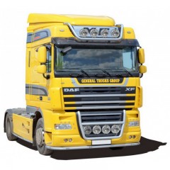 Защита порогов для DAF FT XF105.410-460 (2008-2013)(Окрашенное)