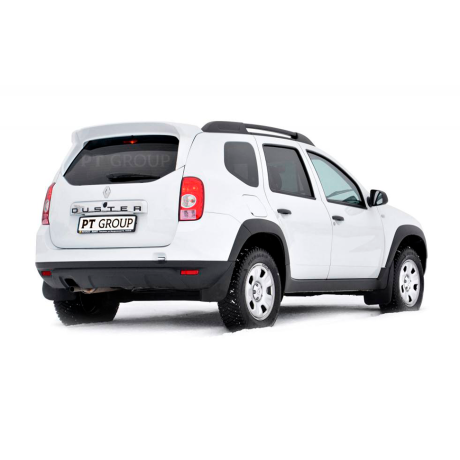 Защита порогов (ABS) "Чистые штаны" Renault Duster (2012-2020 г.в.) купить недорого с доставкой в Новосибирск