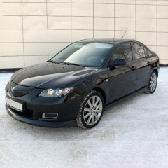 Накладки на пороги &quot;GT&quot; для Mazda 3