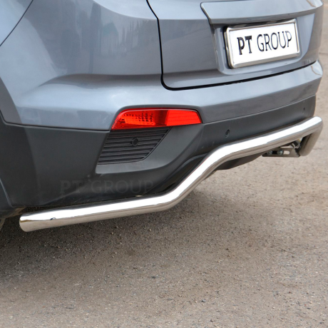 Защита заднего бампера d51мм "Волна" (НПС) HYUNDAI Creta (2016-2020 г.в.) купить недорого с доставкой в Новосибирск