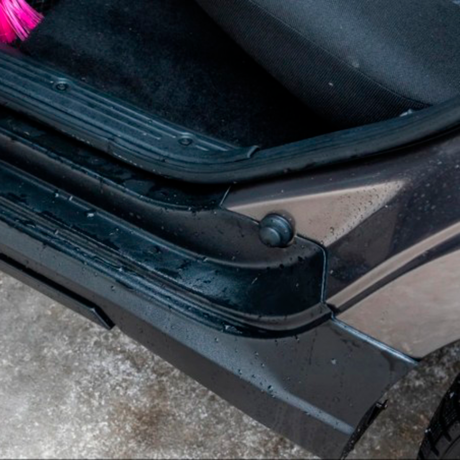 Накладки на пороги "АртФорм" для B@3 2190, 2191 L@DA Gr@nt@ (2011-н.в.) купить недорого с доставкой в Новосибирск