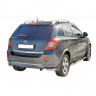 Защита заднего бампера «Уголки» (d63,5) для Opel Antara (2006-2012)(Окрашенное) купить недорого с доставкой в Новосибирск