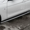 Накладки боковых порогов (лезвия) под боковые пороги для BMW 3 F30/F31 купить недорого с доставкой в Новосибирск