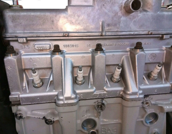 Двигатель B@3-21116 (агрегат) для автомобиля с АКПП купить недорого с доставкой в Новосибирск