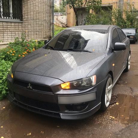 Подиум номера "EVO" универсальный для Mitsubishi Lancer 10 (2007-2011) купить недорого с доставкой в Новосибирск