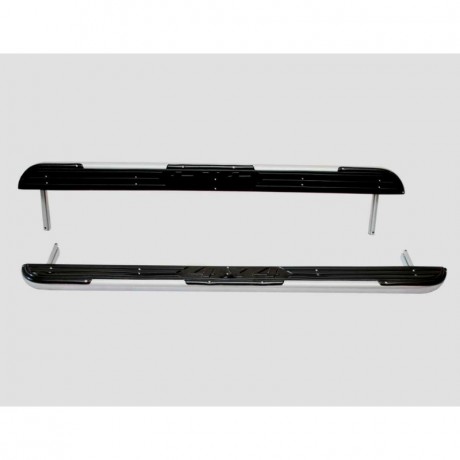 Защита порогов с пластиковой накладкой B@3 2131 "L@DA 4х4" купить недорого с доставкой в Новосибирск