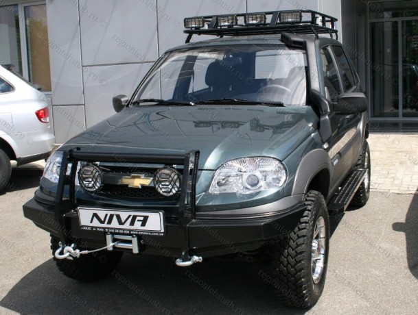 Багажник экспедиционный с алюминиевым листом, «Chevrolet Niv@» купить недорого с доставкой в Новосибирск