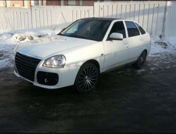 Бампер передний "Порш" для B@3 2170, 2171, 2172 L@DA Prior@ купить недорого с доставкой в Новосибирск