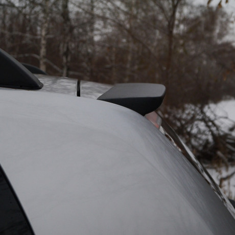 Лип-спойлер "DM-style" (под покраску) для Renault Duster (2010-2021) купить недорого с доставкой в Новосибирск