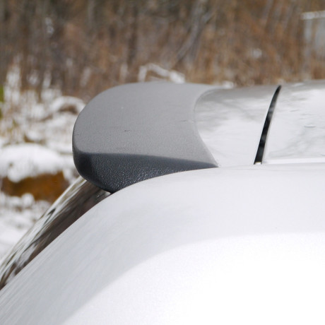 Лип-спойлер "DM-style" (под покраску) для Renault Duster (2010-2021) купить недорого с доставкой в Новосибирск