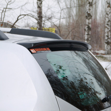Лип-спойлер "DM-style" (под покраску) для Renault Duster (2010-2021) купить недорого с доставкой в Новосибирск